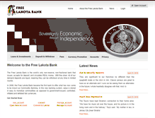 Tablet Screenshot of freelakotabank.com